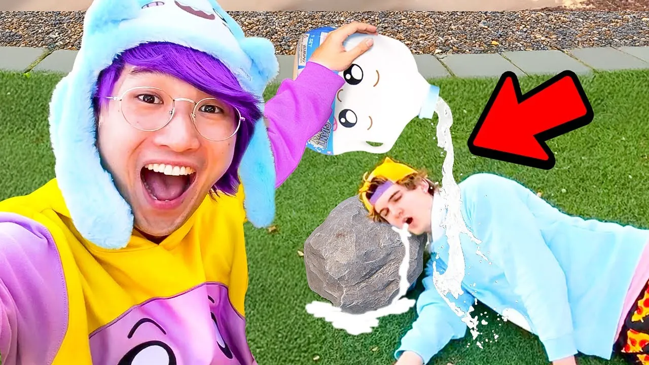 BEST REAL LIFE LANKYBOX PRANKS! (JUSTIN vs. ADAM!)