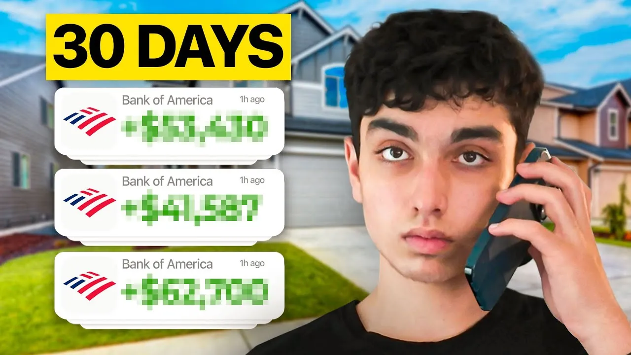 I Tried Wholesaling For 30 Days At 16 Years Old