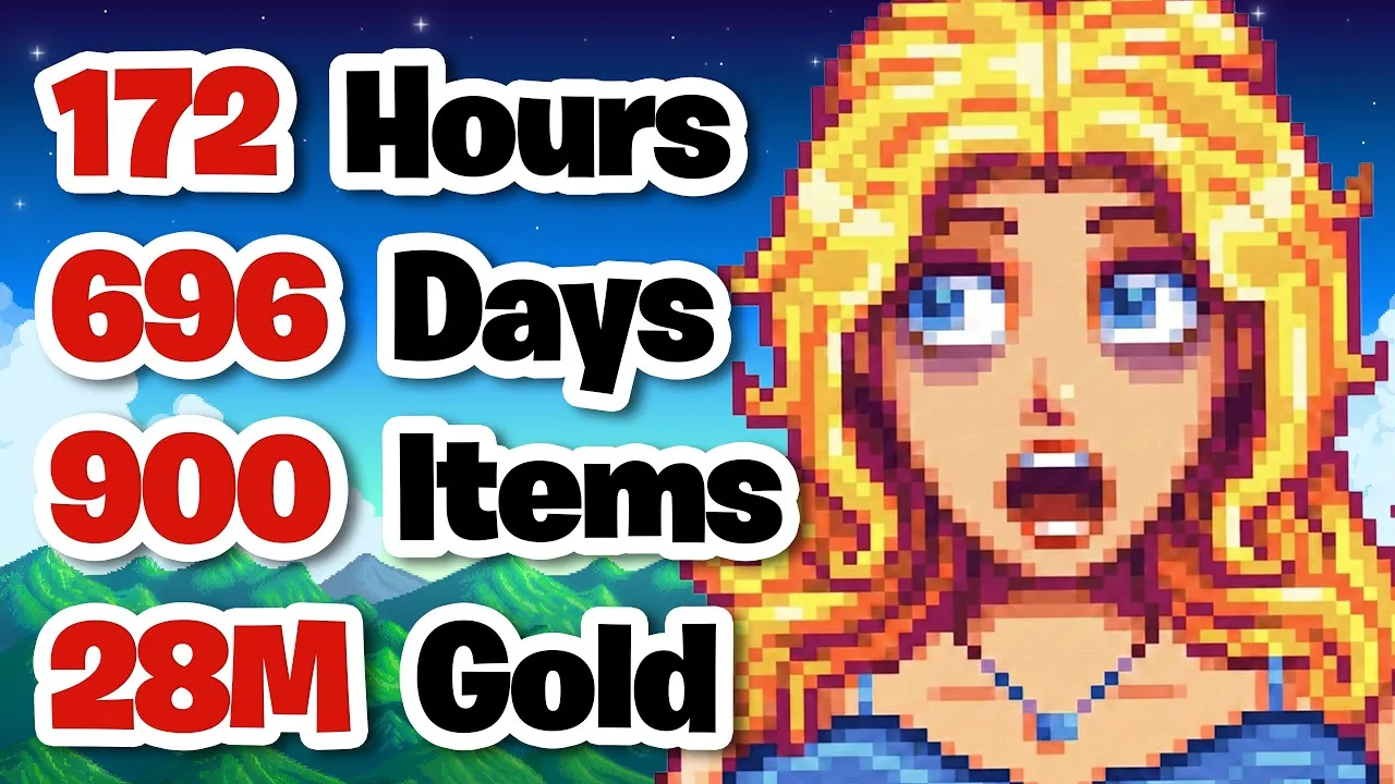 I 100%'d Stardew Valley as a COMPLETE Beginner